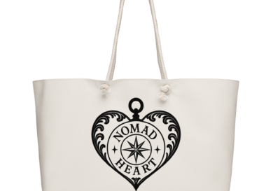 Oversized weekender bag